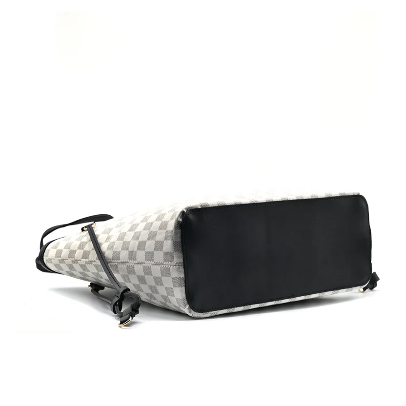 Carisia Hand Bag white and Grey - Image 2