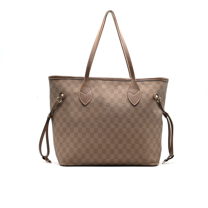 Carisia Hand Bag Dark Brown